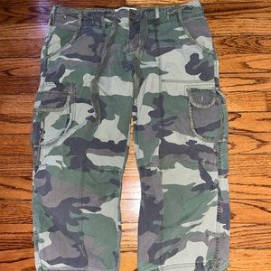 Vintage Abercrombie&Fitch Camo Capris
